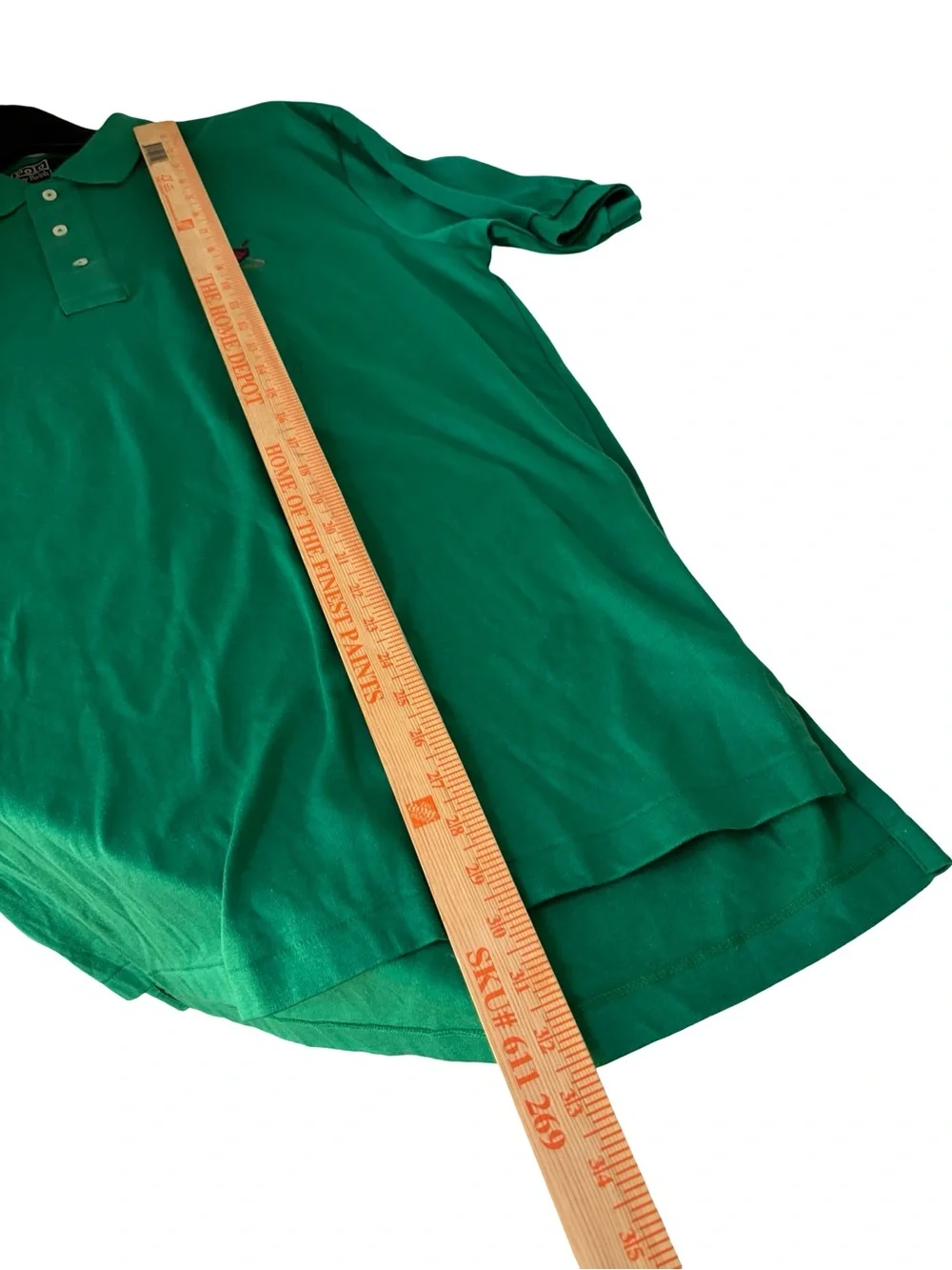 Ralph Lauren Men’s Polo Green Cotton Golf Shirt Sz L